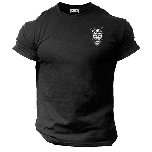 King gorilla shirt pocket - t,