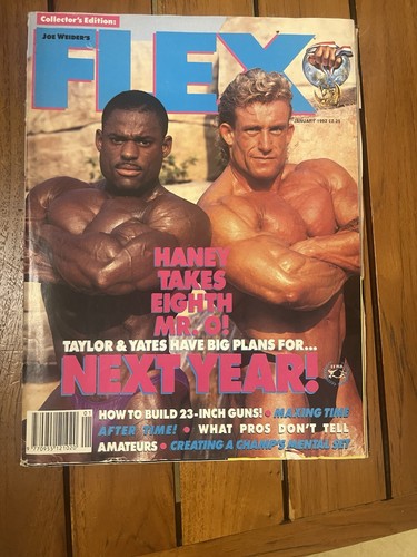 Flex bodybuilding jan 1992 - flex,