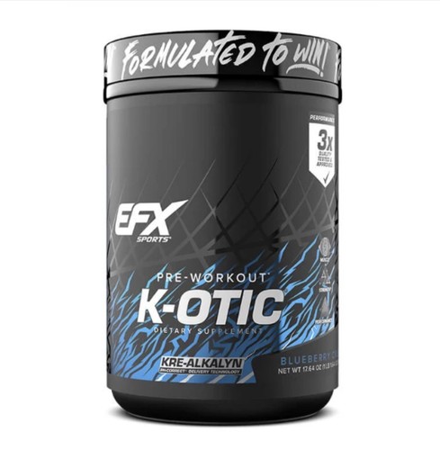 Efx sports otic pre - pre, workout