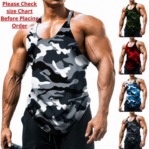 Mens gym vest racerback - vest,