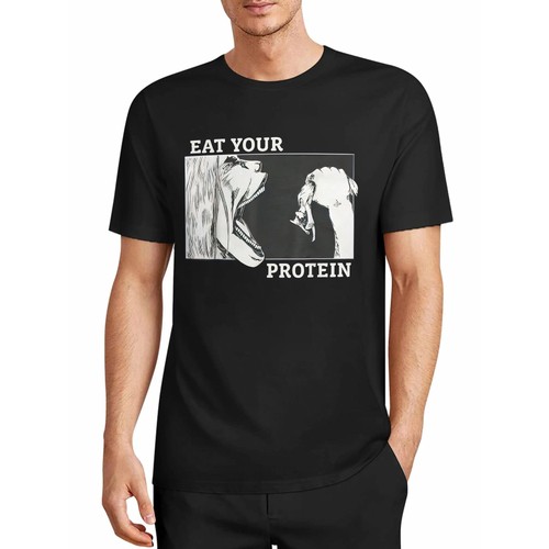 Funny anime gym tee - anime,