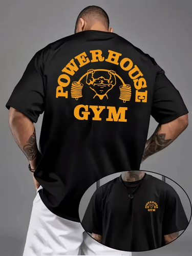 Powerhouse gym mens shirt - gym, t-shirt