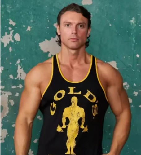 Hologram men gold - gold's, gym