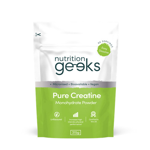 Nutrition geeks pure creatine - pure,
