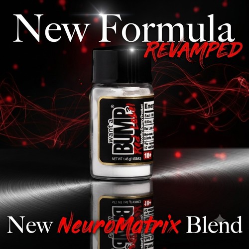 Want bump red - red, label