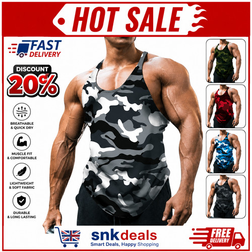 Mens gym vest racerback - gym,