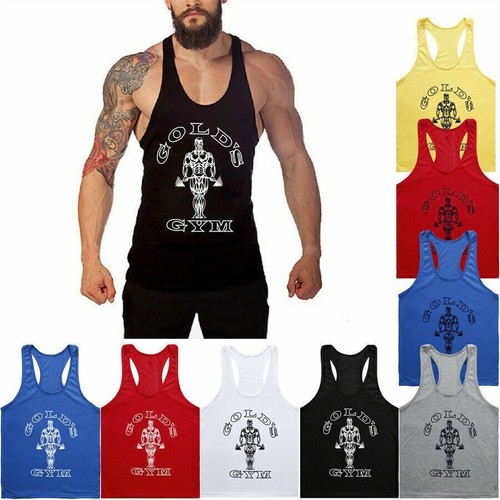 Golds gym vest - mens, muscle