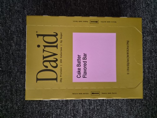 David protein cake batter - david,