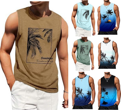 Mens bodybuilding vest tank - vest,
